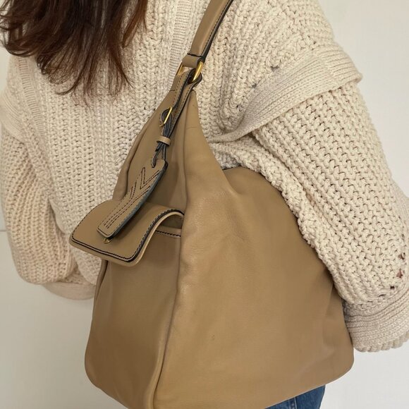 YSL Beige Hobo Bag - Picture 3 of 14